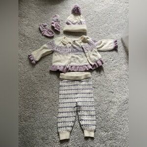 Janie and Jack Sweater Baby Outfit